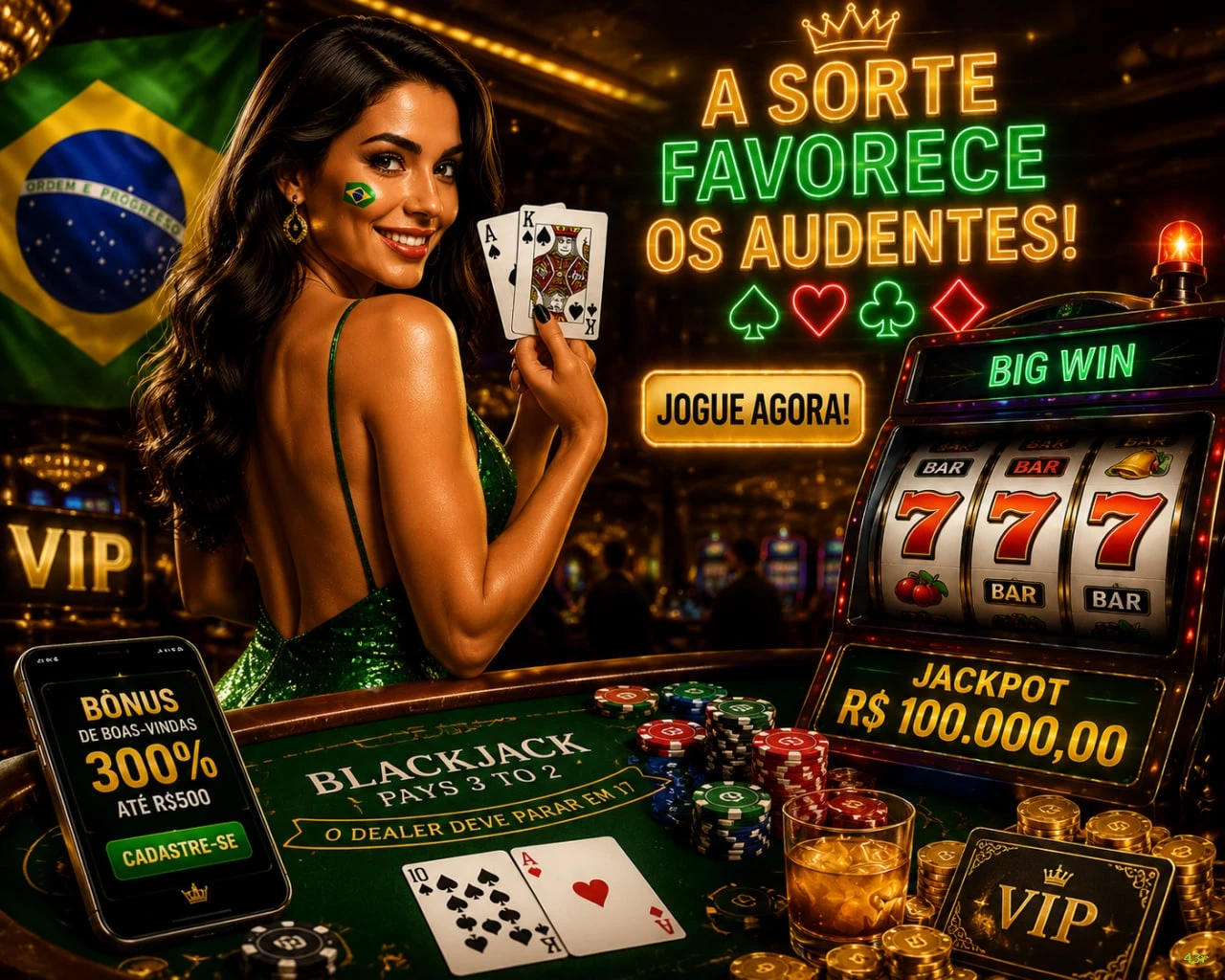 Maria Santos acumulou R$ 850K no Blackjack